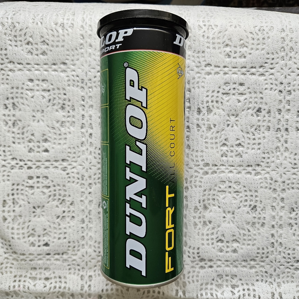 Dunlop Fort All Court Tournament Match Playing Tennis Balls Pack Of 3